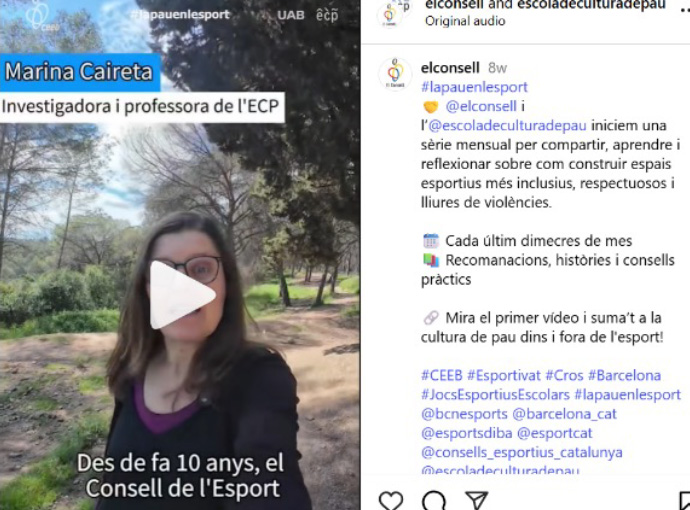 La paz en el deporte