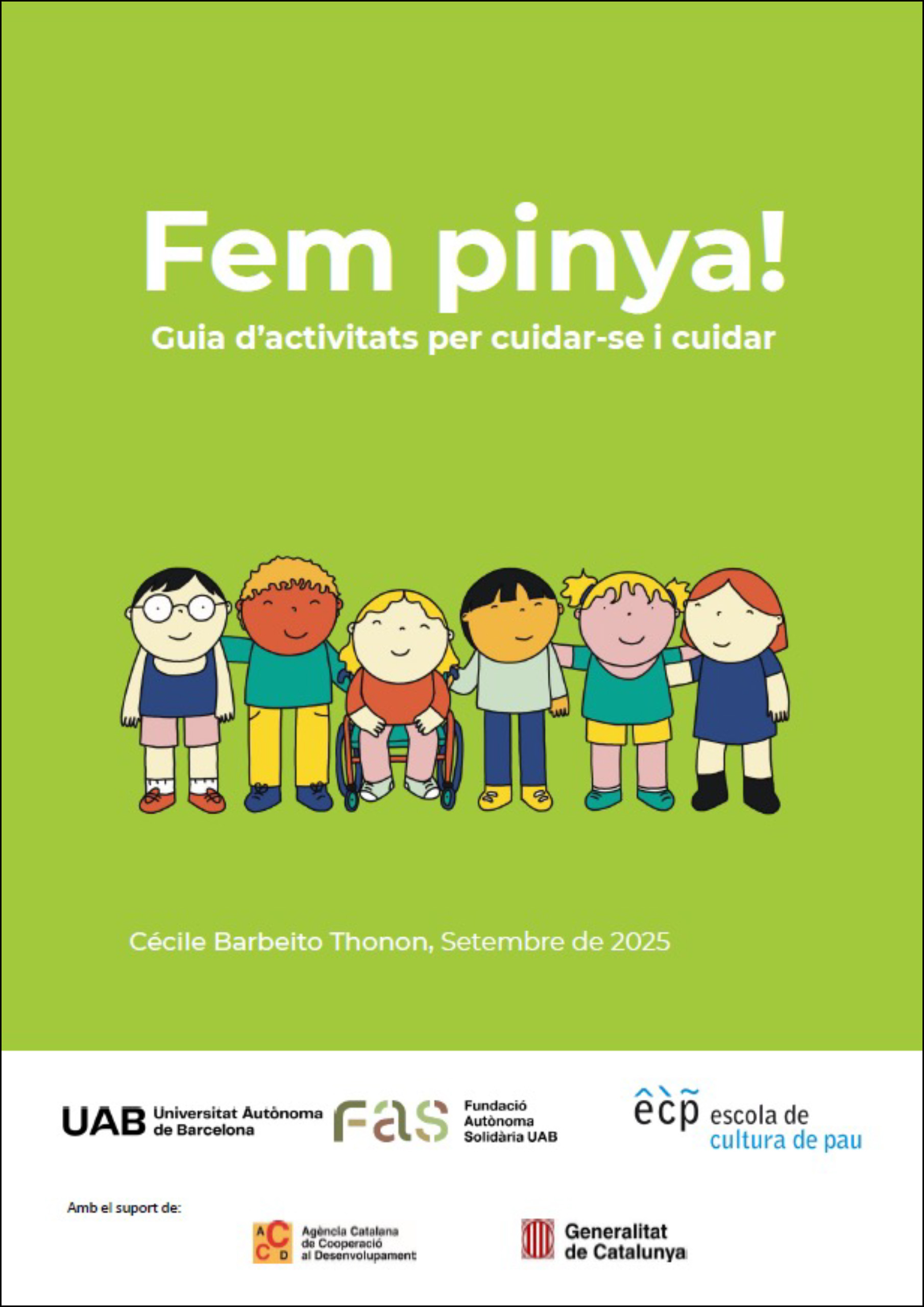 Fem pinya! Guia d’activitats per cuidar-se i cuidar