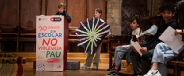 Acte pel Dia Escolar de la  Noviolència i la Pau