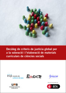 Decàleg de criteris de justícia global per a la valoració i l’elaboració de materials curriculars de ciències socials