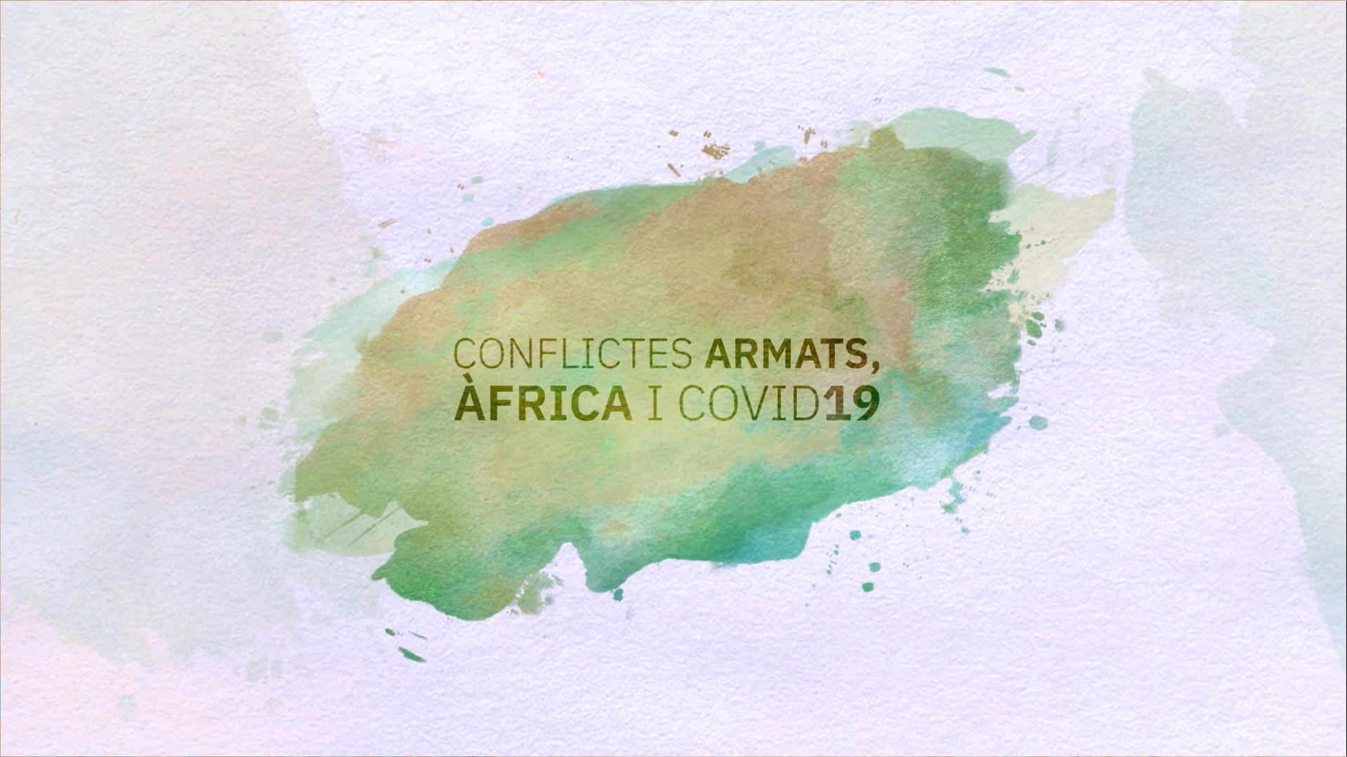 Conflictes, Àfrica i COVID-19