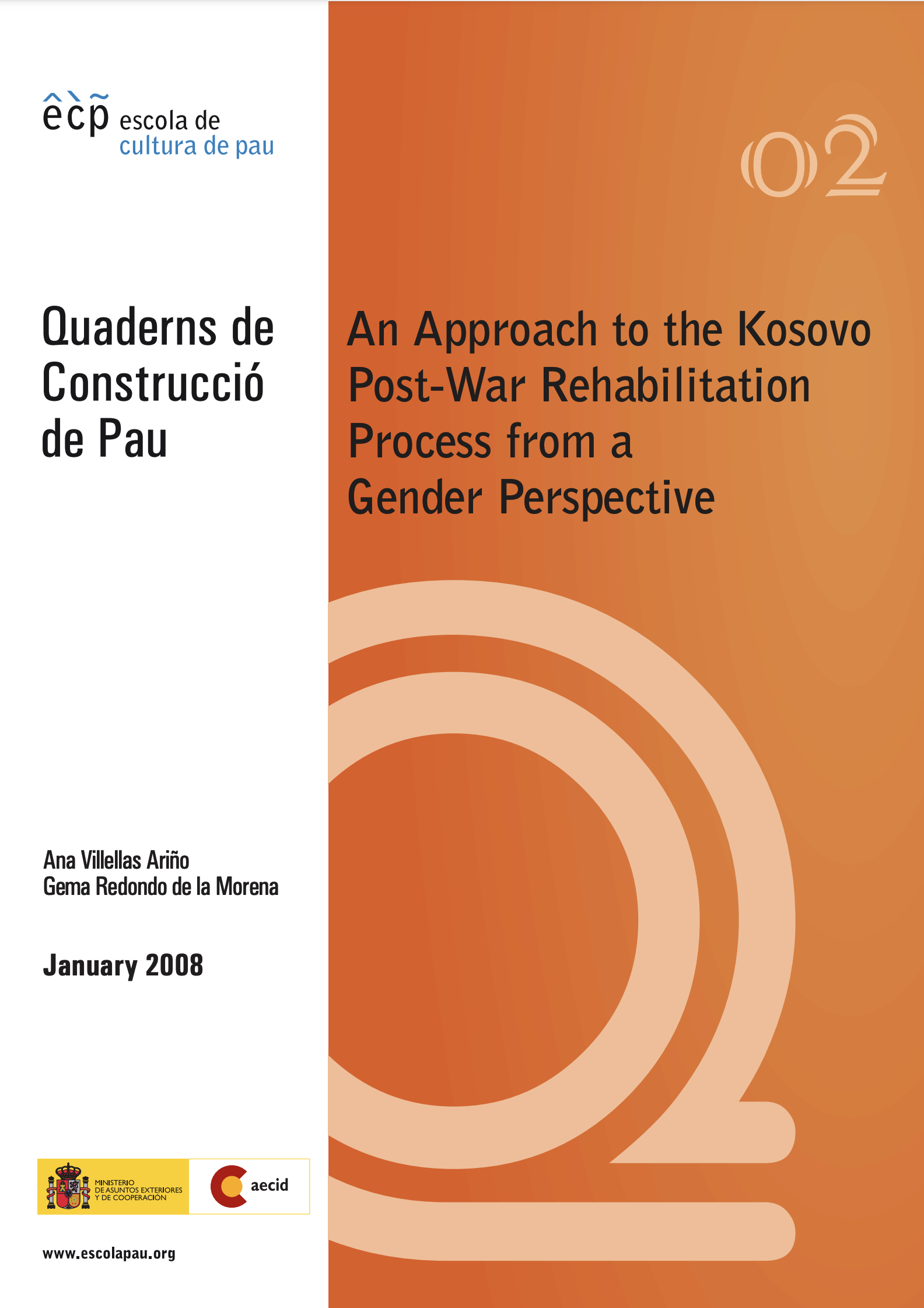 An Approach to the Kosovo Post-War Rehabilitation Process from a Gender Perspective